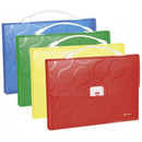 Teczka A4 7 przegr&oacute;dek z r�czk� FOKUS OMEGA czerwona EX4318 0410-0049-05 Panta Plast