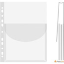 Koszulka na katalog z klapk� DONAU A4 krystal 170mic 1775001PL-00