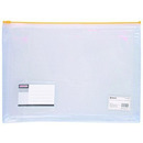 Teczka kopertowa A4 z grzbietem, zamek strunowy �&oacute;�ty PP-56H TT6689 PENMATE