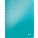 Ko�onotatnik LEITZ WOW A4 80k PP kratka turkusowy 46380051