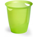 Kosz na �mieci 16l TREND przezroczysty jasnozielony 1701710017 DURABLE