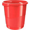 Kosz na �mieci ESSELTE EUROPOST VIVIDA 14l czerwony 623947