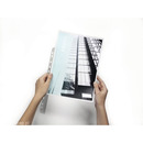 Grzbiety zaciskowe A4 6mm 60k (50szt) przezroczyste z perforacj� 290419 DURABLE