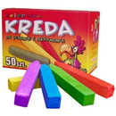 Kreda kolorowa 50szt. B5 MAR-BOR