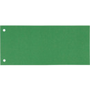 Przekładki kartonowe 1/3 A4 (100) zielone (separatory) 624447 ESSELTE