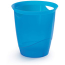 Kosz na �mieci 16l niebieski przezroczysty DURABLE 1701710540