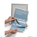 Ramki samoprzylepne DURAFRAME A4 (2sztuki) srebrne DURABLE 487223