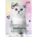 Zeszyt papier&oacute;w kolorowych A4 10k nab�yszczany UNIPAP