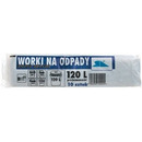 Worki na mieci 120L LDPE czarne (10szt) 70cm/110cm