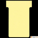 Karteczki T-Card Nobo, rozmiar 2, �&oacute;�te 100 szt. 2002004