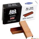 Zszywki miedziane 24/6, do 25 kartek, 10 000 szt. GRAND 110-1422