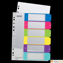 Przekładki plastikowe LEITZ WOW 1-6 12420000 do zadruku