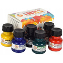 Tusz kre�larski zestaw 6 kolor&oacute;w 141730 KOH-I-NOOR