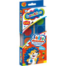 Farby akwarelowe szkolne Zestaw 12 kolor&oacute;w + p�dzelek BAMBINO St.Majewski