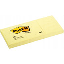 Bloczek samoprzylepny POST-IT 38x51mm 100kartek �&oacute;�ty (3szt) kartonik 4064035092 3M