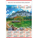 Kalendarz Plakatowy B1, P06 JEZIORO 67x98cm TELEGRAPH