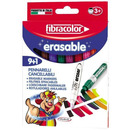 Flamastry wymazywalne MAGIC 9+1 FIBRACOLOR 580MA10P