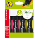 Zakre�lacz STABILO green BOSS etui 4szt 6070/4