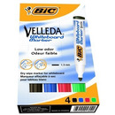 Marker VELLEDA 1701 suchocieralny 4 kolory BIC 904941