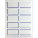 Naklejka na zeszyt du�e bia�e DB (25szt) z obram&oacute;wk� POLSYR