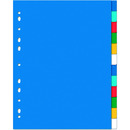 Przekładki do segregatora A4+ MAXI 12 sztuk PP kolorowe 100205086 OXFORD