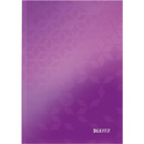 Brulion A5 80mm fioletowy 46281162 LEITZ WOW