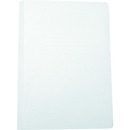 Skoroszyt z fa�d� na dokumenty A4 350g bia�a UNIPAP