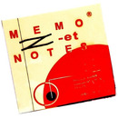 Bloczek samoprzylepny Z-NOTES 75x75mm �&oacute;�ty MEMO