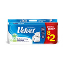 Papier toaletowy delikatnie biay (8 rolek) 3 warstwy VELVET 153.133