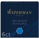 Naboje WATERMAN kr&oacute;tkie niebieskie S0110950