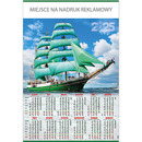 Kalendarz Plakatowy B1, P08 MAPA 67x98cm TELEGRAPH