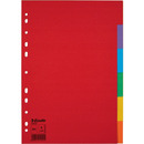 Przekadki karton A4 6 kart ESSELTE 100200 kolorowe bez karty opisowej