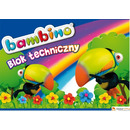 Blok techniczny BAMBINO A4 10kar.UNIPAP
