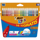 Flamastry BIC Kid Couleur 14+4 kolor&oacute;w 841802/937510