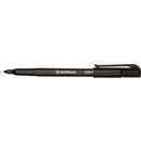 Marker do pyt CD/DVD DONAU, 0,3-0,4mm, czarny
