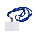 Identyfikator DONAU, z ta�m�, twardy, niebieski