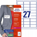 Identyfikator do zadruku samop.L4784-20 635x296mm ZF biały sztucz.jedwab AVERY ZWECKFORM