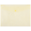 Teczka kopertowa DONAU zatrzask, PP, A4, 180mikr., żółta