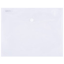Teczka kopertowa DONAU zatrzask, PP, C5, 180mikr., transparentna