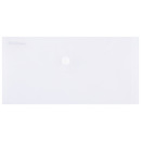 Teczka kopertowa DONAU zatrzask, PP, DL, 180mikr., transparentna