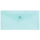 Teczka kopertowa DONAU zatrzask, PP, DL, 180mikr., zielona