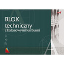 Blok techniczny szkolny A3 kolorowy 10 kartek 160g UNIPAP
