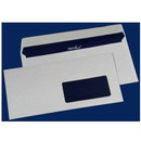 Koperta DL HK bia�a okno Prawe(400 szt) Super Mail 11239230 NC 110x220, okno 45x90 do dr.laserowych