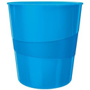 Kosz na �mieci 15L LEITZ WOW niebieski metalik 52781036