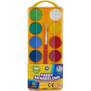 Farby akwarelowe szkolne zestaw 12 kolor&oacute;w + p�dzelek 83216904 ASTRA