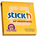 Bloczek STICK`N 76x76mm 360stopni ciemno�&oacute;�ty 21551