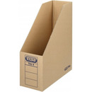 Pojemnik na czasopisma dokumenty A4 gazetownik 10cm brązowy TRIC 100552612 ELBA