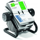 Wizytownik obrotowy na 400wizt&oacute;wek A-Z czarny DURABLE 248101