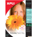 Papier FOTO A4 180g(100AP11475)100ark. do d.atram.EVERYDAY b�ysk APLI