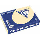 Papier xero A4 80g TROPHEE kremowy XCA41787 CLAIREFONTAINE